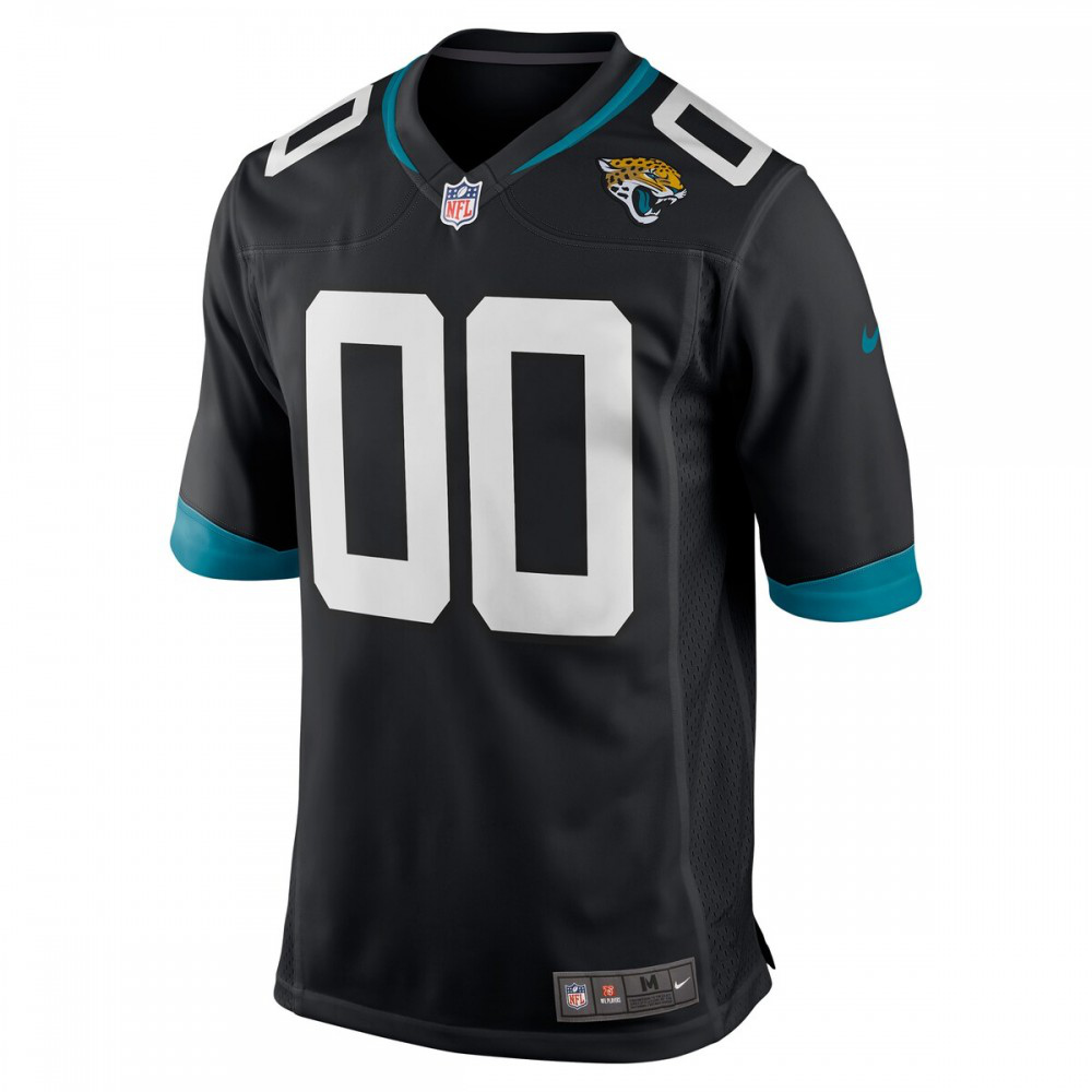 Jacksonville Jaguars Nike Custom Game Jersey - Black-GridironStore